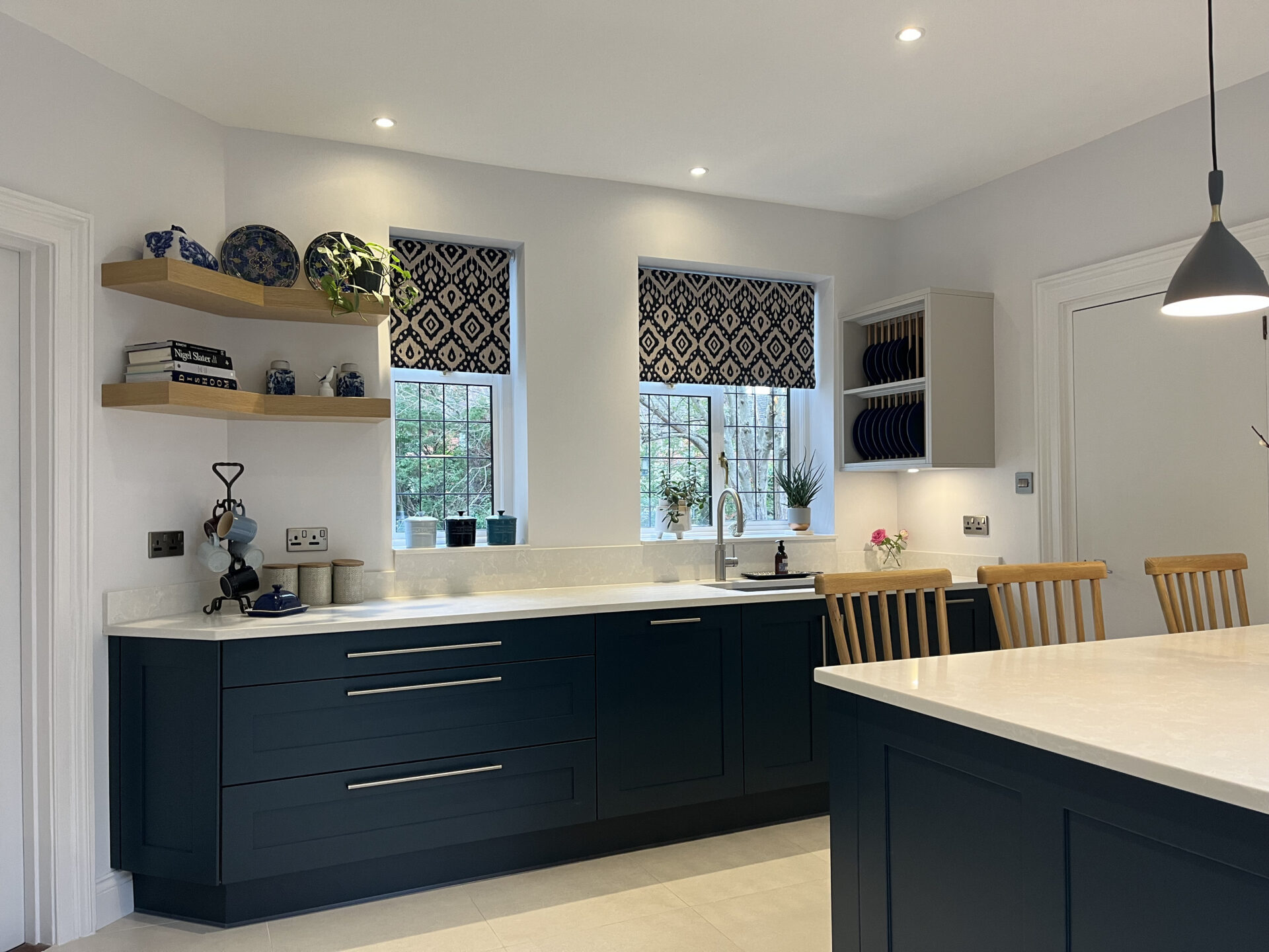 Clean sleek kitchen tops